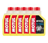 Motul Motocool Expert Hybrid Tech Liquide Refroidissement Moto Prêt Jaune