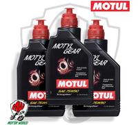 Motul Motylgear 75W90 3 L Huile Lubrifiante De Transmission Et Diff