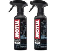 Motul - Nettoyant Traces d’Insectes et Résidus Organiques pour Tous Les Types de Moto - Flacon Pulvérisateur - Efficace sans Frotter - MC Care Insect Remover E7-400 ML (Lot de 2)