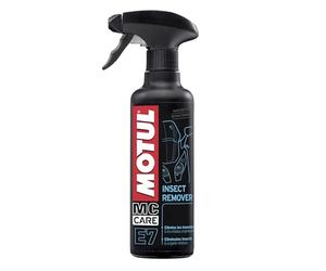 Motul Nettoyant Traces d'Insectes Moto E7 Insect Remover 400 ml | Flacon Pulvérisateur - Efficace sans Frotter - Toutes Surfaces - Résidus Organiques - Action Rapide