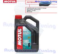 MOTUL Outboard 2T TC-W3 Huile Pour Moteurs Bateaux Moto Hors-Bord 2 Temps 5 Lt