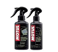 Motul Pack de nettoyage pour casque de moto composé de : MC Care M1 de 250 ml pour le nettoyage du casque et de la visière et Motul M2 pour le nettoyage de l'intérieur du casque 250 ml