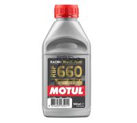 MOTUL RACING FLUIDE DE FREIN RBF 660 LIGNE D'USINE 500 ML 100% SYNTHÉTIQUE DOT 4
