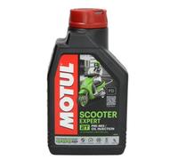 MOTUL Scooter Expert 2T Huile Moteur 2 Temps Mélange 2 Temps 1L Moped Scooter