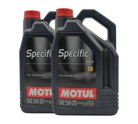 MOTUL Spécifique 948B SAE 5W-20 L'Huile De Moteur STJLR.03.5004, 2x5 Litre