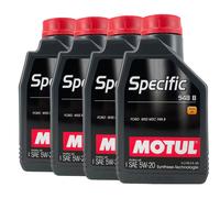 MOTUL Spécifique 948B SAE 5W-20 L'Huile De Moteur STJLR.03.5004, 4x1 Litre