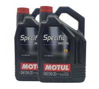 MOTUL Spécifique Volvo Vcc RBS0-2AE SAE 0W-20 Huile Acea C5, 2x5 Litre