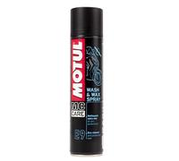 MOTUL MC Care E9 Wash And Wax Dry Cleaner Spray de 400 ml