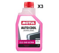 Liquide de refroidissement concentré MOTUL AUTO COOL G12 EVO ULTRA lobrid tech - rose - 1 Litre