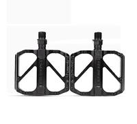 MotuTech 1 Paire Pédales d'aluminium Roulement du Axe en Acier Antidérapant Durable PD-R27 (Axe Noir)