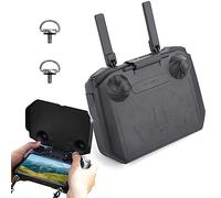 MotuTech 2 en 1 Protection et Pare-Soleil d'écran pour DJI RC/RC Pro Télécommande Radiocommande pour DJI Mavic 3 Pro Mini 3 Mini 3 Pro Anti-Rayure (Noir - pour DJI RC Pro)
