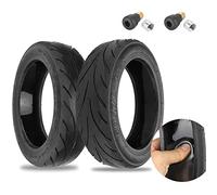 MotuTech 60/70-6.5 Pneus Tubeless Auto-réparables pour SEGWAY Ninebot G30 Max Scooter Trottinettes électrique avec Valve Arrière Avant Antidérapants Pneus d'Amortissement sans Chambre à Air (2 pièce)