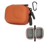 MotuTech Étui de Protection pour DJI Osmo Action 6/5 Pro/4/3 Sac de Rangement pour Caméra d'action Protecteur Housse Accessoires (Orange)