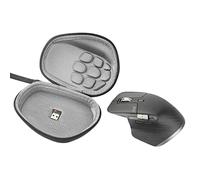 MotuTech Etui Sac Portable pour Logitech MX Master 3 Master 2S Master Souris sans Fil Housse Rigide avec Sangle Protection Anti-Rayure Anti-Collision (Noir-2)