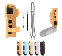 MotuTech Etuis pour DJI Osmo Pocket 3 Coque Housse de Protection pour Objectif Ecran Couvercle Capuche Coque Dure Rigide (Orange)