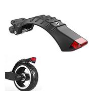 MotuTech Garde-Boue Universel 5 5,5 6,5 Pouces pour Scooter électrique Trottinette Fender Garde avec Éclairage De Sécurité Plaquettes De Frein à Pied