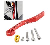 MotuTech Guide-chaînes pour Vélo de Route Vélo de Ville Bicyclette Chaine Stabilisateur Anti-décrochage Anti-Chute Protecteur en Aluminium (Rouge)