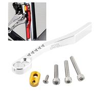 MotuTech Guide-chaînes pour Vélo de Route Vélo de Ville Bicyclette Chaine Stabilisateur Anti-décrochage Anti-Chute Protecteur en Aluminium (Argent)