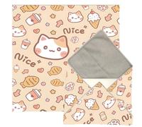 MotuTech Housse Protection pour DJI Neo 2 Mini 5 4 Pro Air 3S pour Tablette Laptop Camera Anti-Rayures Anti-poussière Etuis de Rangement Sac Magique Tissu Auto-adhésif (Visage de Chat)