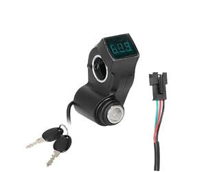 MotuTech Interrupteur d'Activation avec Clés pour Kugoo M4 Trottinette électrique Affichage Digital Pièces de Rechange Accessoires de Modification