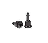 MotuTech Pack de 2 Joystick Rocker Alliage d’Aluminium pour DJI Mavic 3 / AIR 2S / Mavic Mini 2 / Mavic Air 2 Télécommande Bascule Antidérapant (Noir)