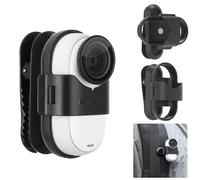 MotuTech Pince Support pour Insta360 GO 3S / GO3 360° Clip Rotatif pour Sangle Sac à Dos Fixation Quick Release