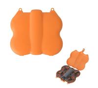 MotuTech Sac de Rangement Rigide pour DJI Neo 2 Étui de Protection pour Drone Boîte Sac de Transport Mallette Accessoires (Orange)