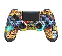 MOTYCTCH Wireless Controller for P4/P4 Pro/Slim/Pro/PC Console，Bluetooth Gamepad Joystick Dual-shock 4 Controller With Touch Pad/Dual Vibration/Motion Control/Audio Function/1000mAh Battery [playstati