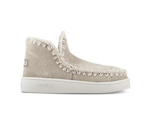 Mou - Baskets d'Été Eskimo en Daim Perforé - Femme - Chaussures - Beige - Taille: 40 EU