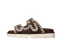 Mou - Bio Sandal Two Buckles - Femme - Chaussures - Brun - Taille: 36 EU