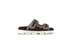 Mou - Bio Sandal Two Buckles - Femme - Chaussures - Brun - Taille: 40 EU