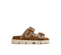 Mou - Bio Sandale À Deux Boucles - Femme - Chaussures - Brun - Taille: 37 EU