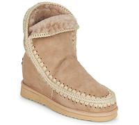 Boots femmes Mou ESKIMO INNER WEDGE SHORT Beige 37