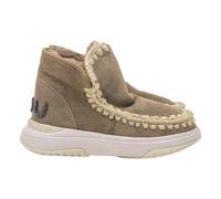 Mou - Bottes de Jogger Eskimo Glitter Logo - Femme - Chaussures - Beige - Taille: 40 EU