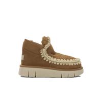 MOU bottes en cuir femme marron - 39