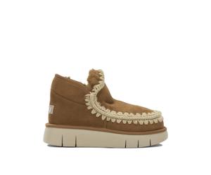 MOU bottes en cuir femme marron - 39