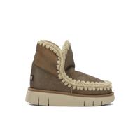 MOU bottes en cuir femme marron - 40
