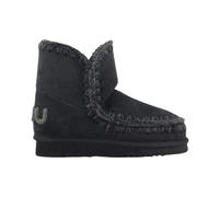 Mou - Bottes Eskimo Mou à Logo Paillettes Noires - Femme - Chaussures - Noir - Taille: 37 EU