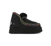Mou - Bottes Eskimo Plateforme Strass Noires - Femme - Chaussures - Noir - Taille: 35 EU