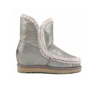 Mou - Bottine à Talon Compensé Eskimo - Elephant Grey - Femme - Chaussures - Gris - Taille: 37 EU