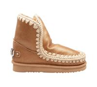 Mou - Bottines de luxe avec des ornements en zircon - Femme - Chaussures - Brun - Taille: 36 EU