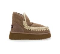 Mou - Bottines Eskimo Grises avec Logo Patch - Femme - Chaussures - Gris - Taille: 37 EU