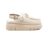 Mou - Bounce Clog Back Strap - Femme - Chaussures - Beige - Taille: 40 EU