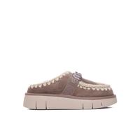 Mou – Chaussures plates en shearling – Gris – Femme Taille 40 EU