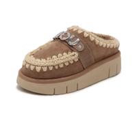Mou - Bounce Clog Metal Logo - Femme - Chaussures - Beige - Taille: 36 EU