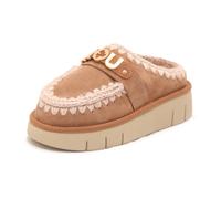 Mou - Bounce Clog Metal Logo - Femme - Chaussures - Beige - Taille: 36 EU