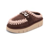 Mou - Bounce Clog Metal Logo - Femme - Chaussures - Brun - Taille: 36 EU
