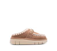 Mou - Bounce Clog Metal Logo - Femme - Chaussures - Brun - Taille: 38 EU