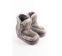mou chaussures fille de couleur gris 24