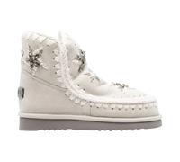 Mou - Chaussures Plates Gris Clair avec Étoiles Brodées - Femme - Chaussures - Gris - Taille: 39 EU